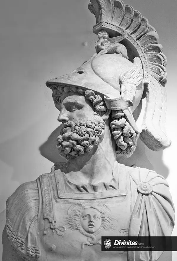 Arès, représentation mythologique