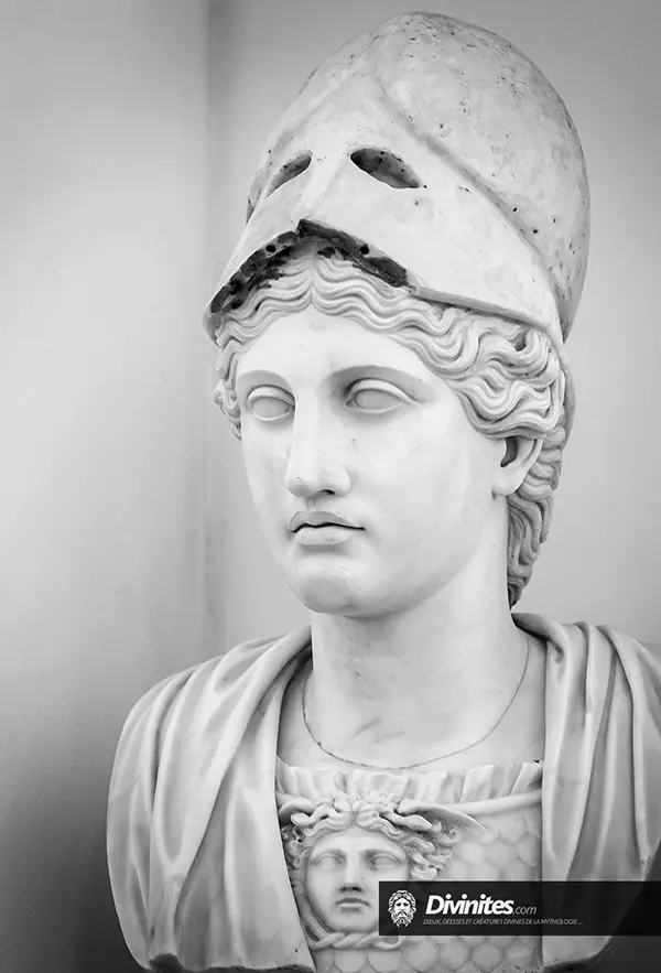 Athéna, représentation mythologique
