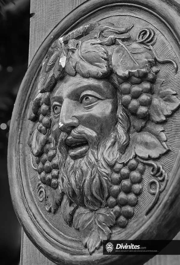 Bacchus, représentation mythologique
