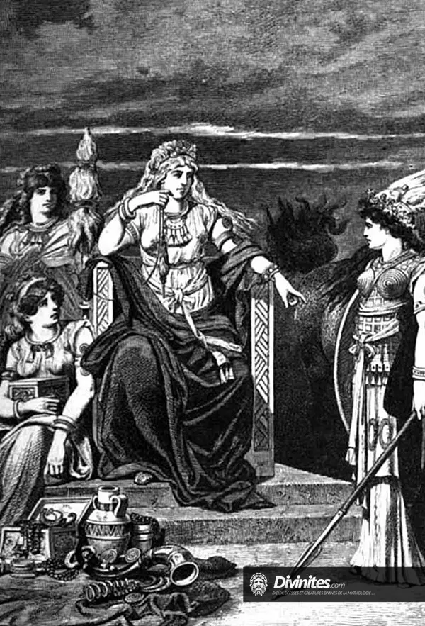 Frigg, représentation mythologique