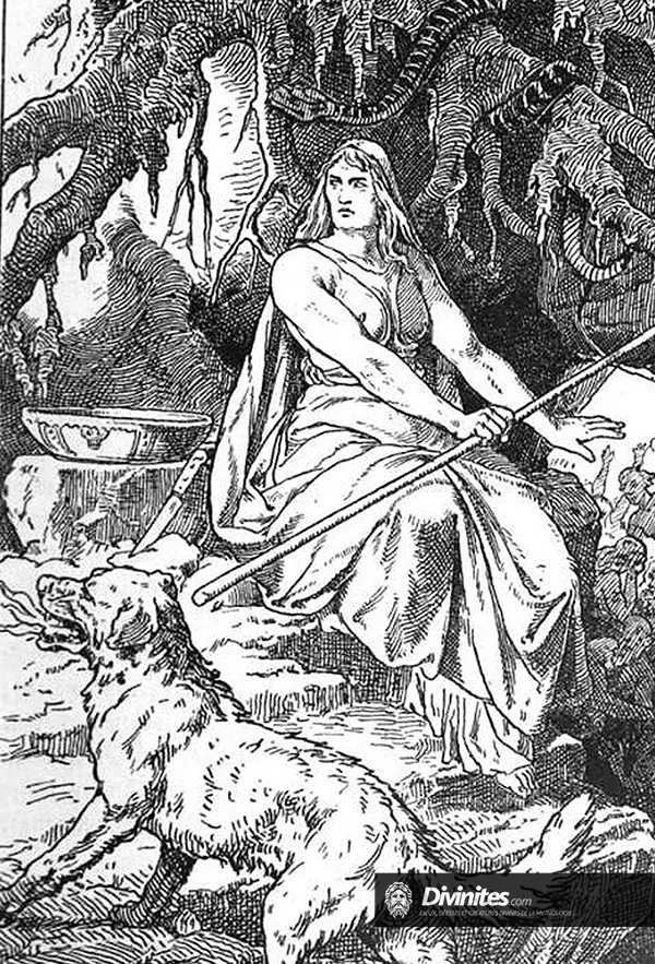 Hel, représentation mythologique