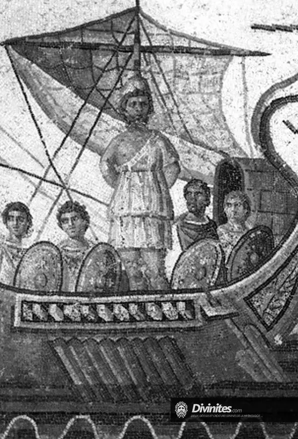 La légende d'Ulysse, représentation mythologique