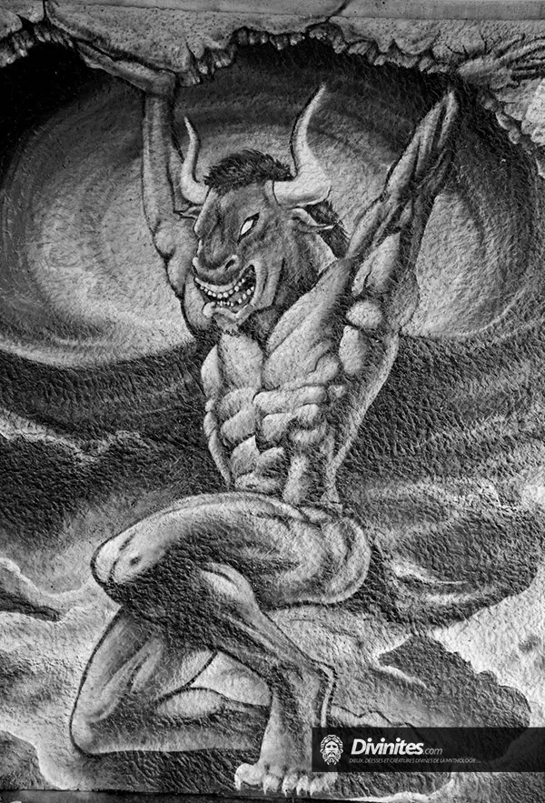 Minotaure, représentation mythologique