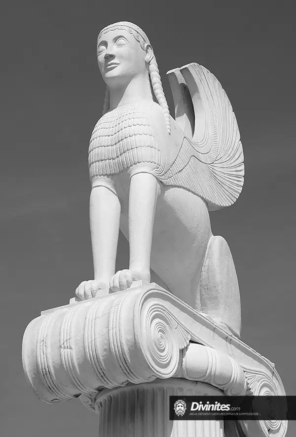 Œdipe et l'énigme du Sphinx, représentation mythologique